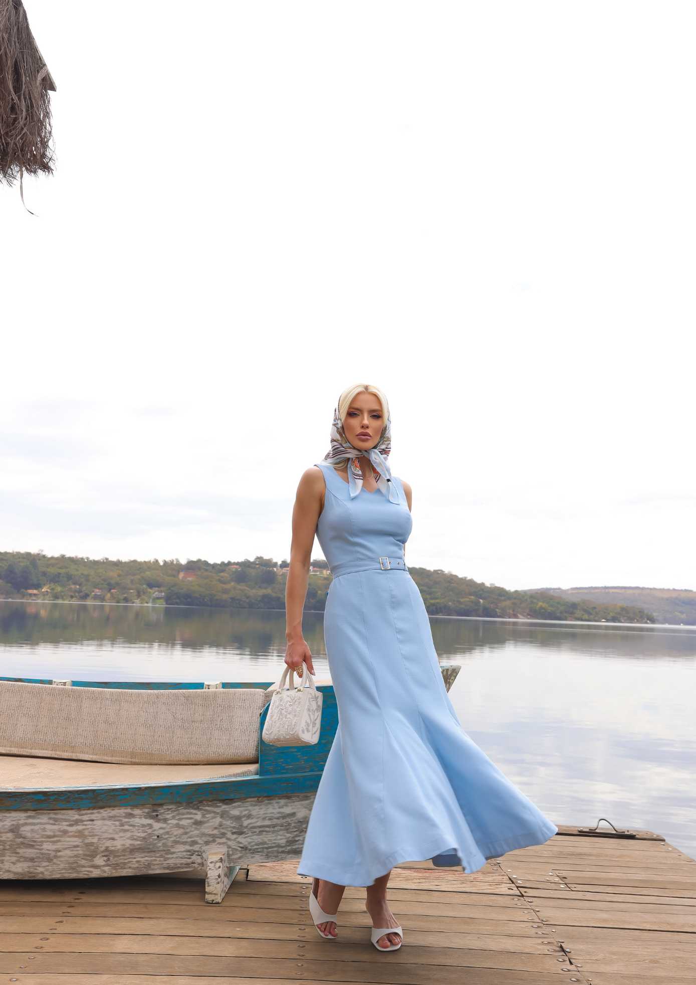 VESTIDO MAXI DE COPENHAGEM - Imagem 4