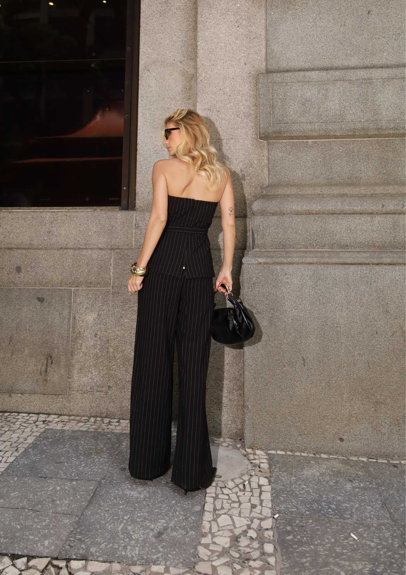 TOP TOMARA QUE CAIA DE TWIL RAYON - Imagem 4