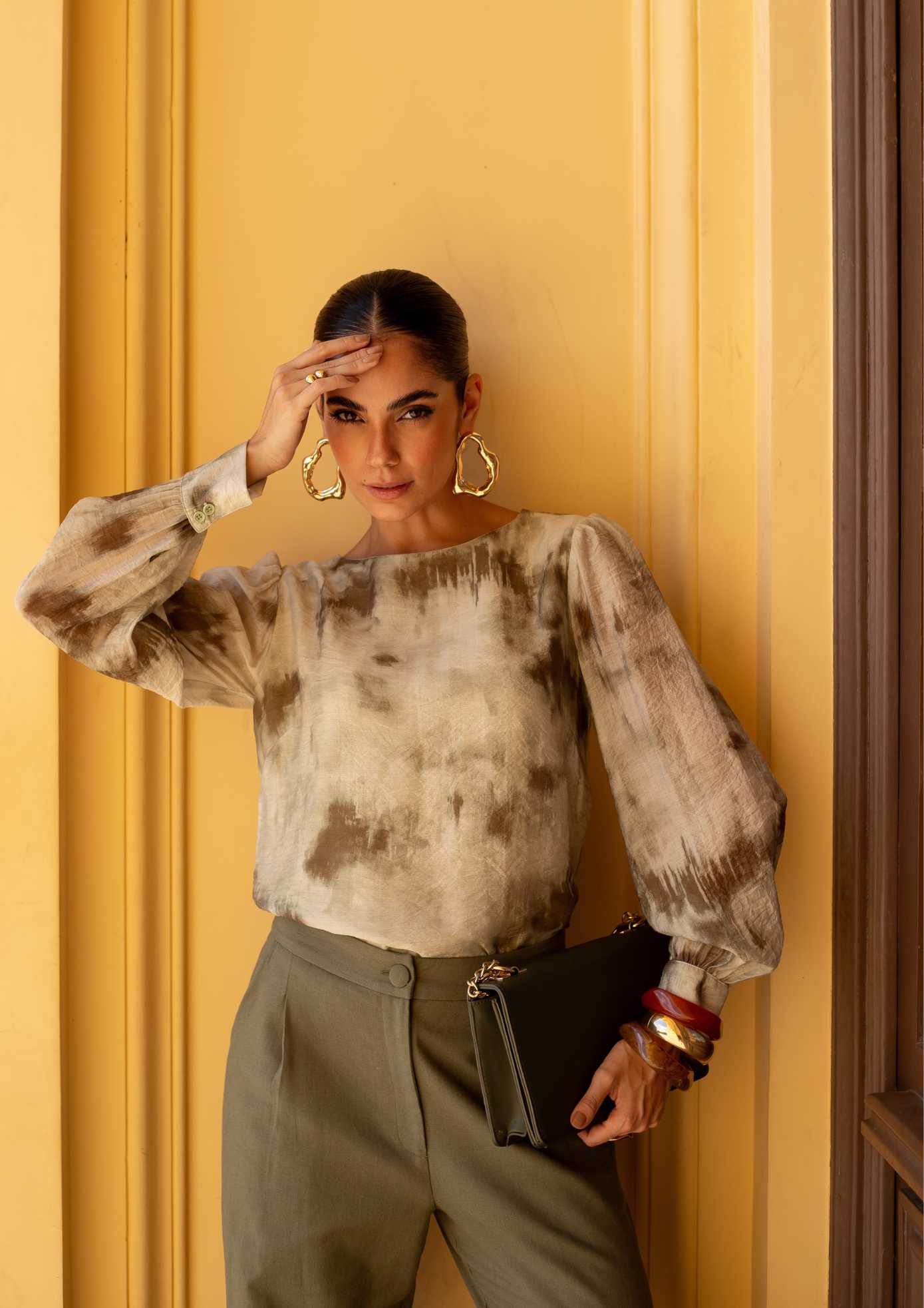 BLUSA DE SILKY VOIL ELEGANCE