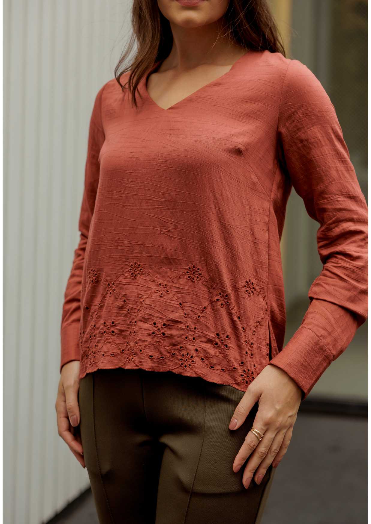 BLUSA DE SILKY BORDADO - Imagem 3