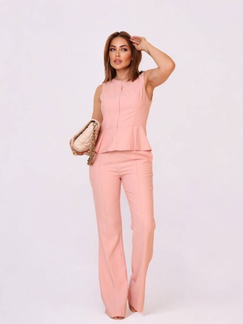 CALÇA FLARE DE BERLIN COM NERVURA 4199826
